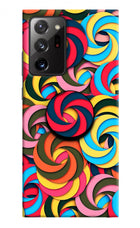 Spiral Pattern Samsung Note 20 Ultra Pop Case by Casekaro