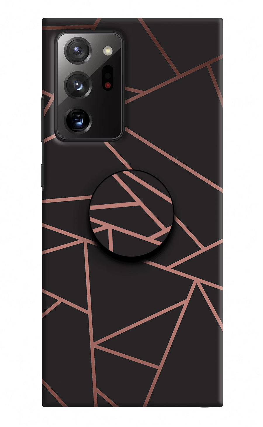 Geometric Pattern Samsung Note 20 Ultra Pop Case, Hard case