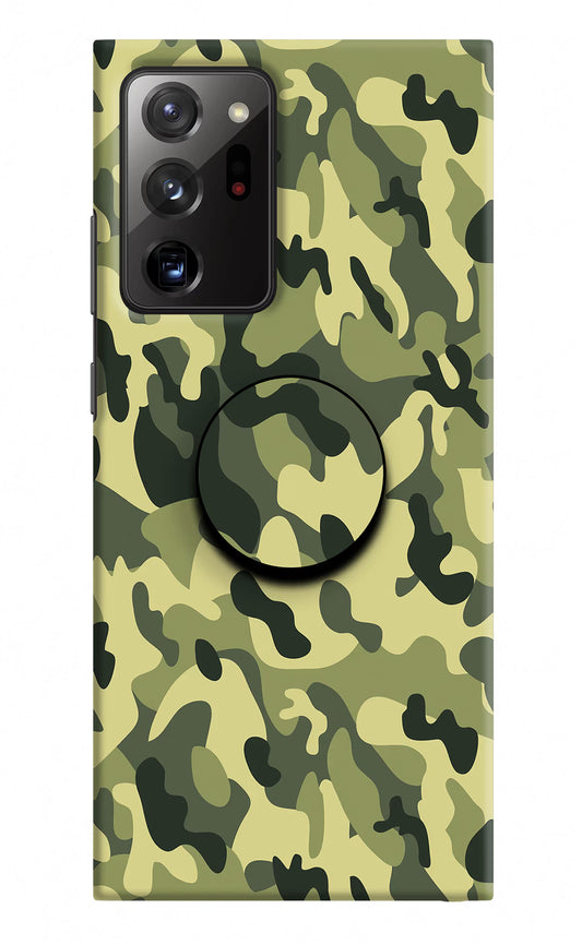 Camouflage Samsung Note 20 Ultra Pop Case by Casekaro