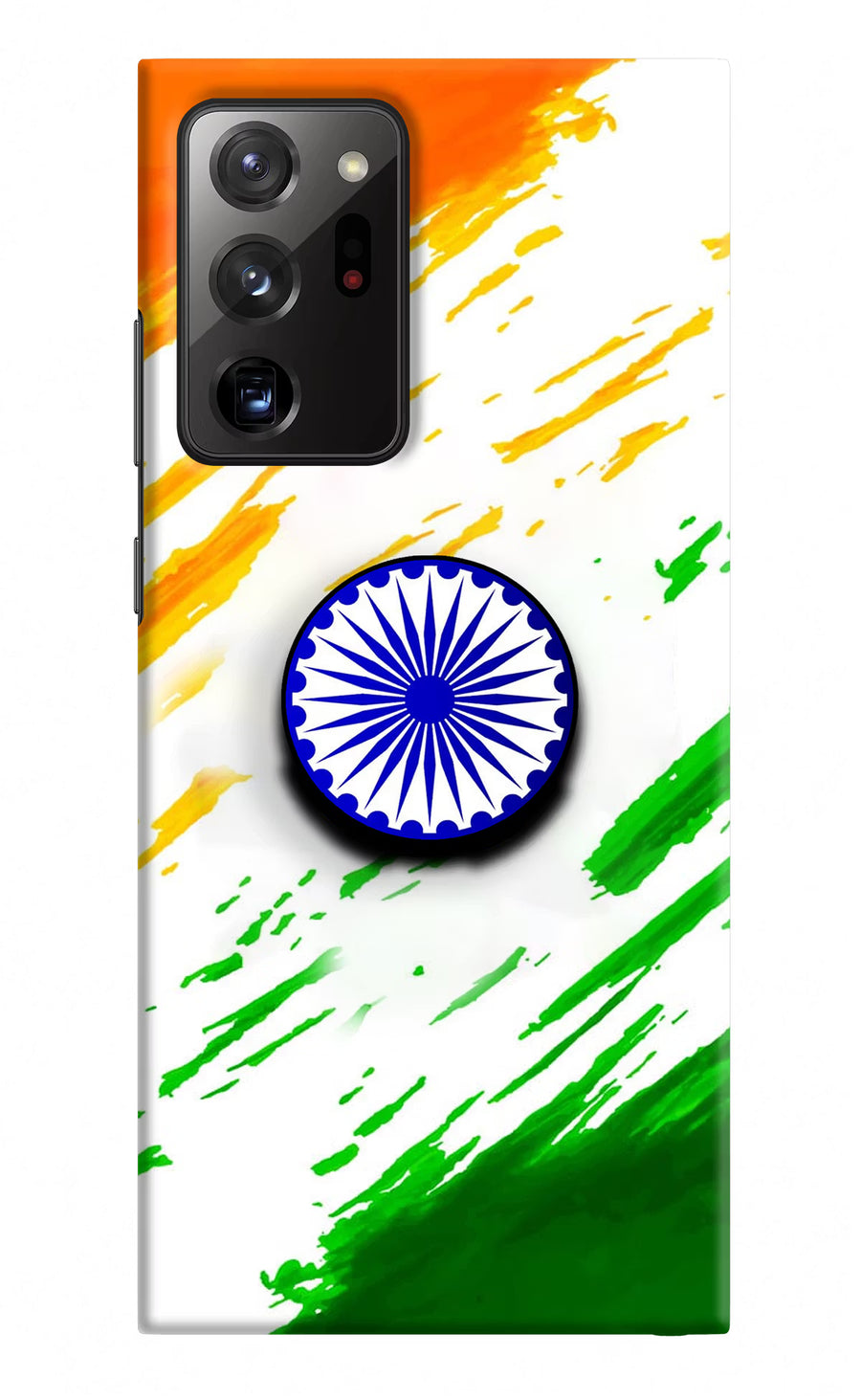Indian Flag Ashoka Chakra Samsung Note 20 Ultra Pop Case, Hard case