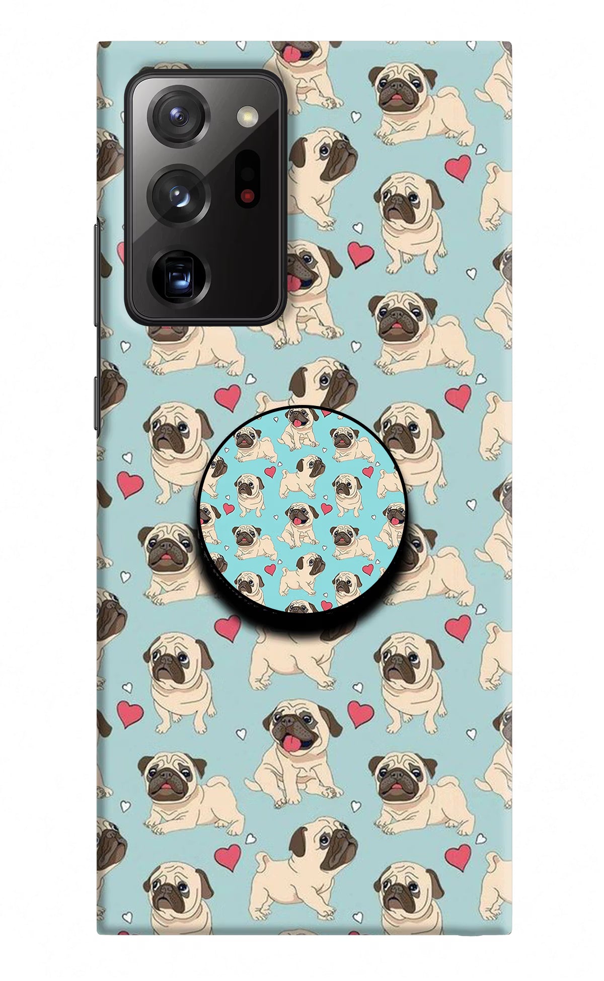 Pug Dog Samsung Note 20 Ultra Pop Case by Casekaro