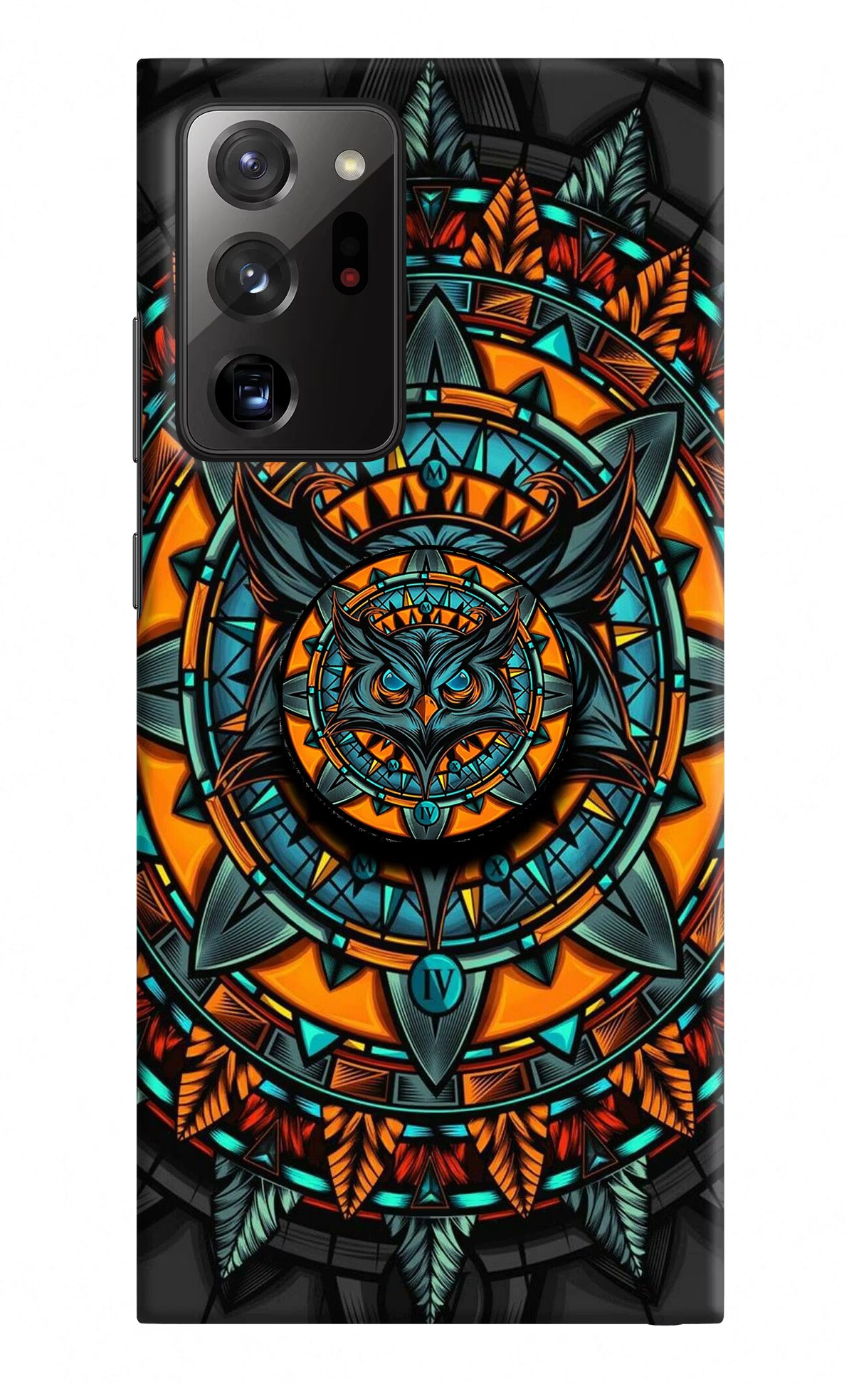 Angry Owl Samsung Note 20 Ultra Pop Case by Casekaro