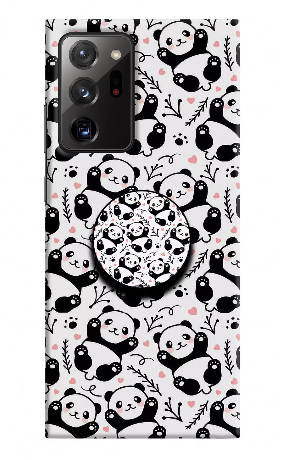 Cute Panda Samsung Note 20 Ultra Pop Case, Hard case