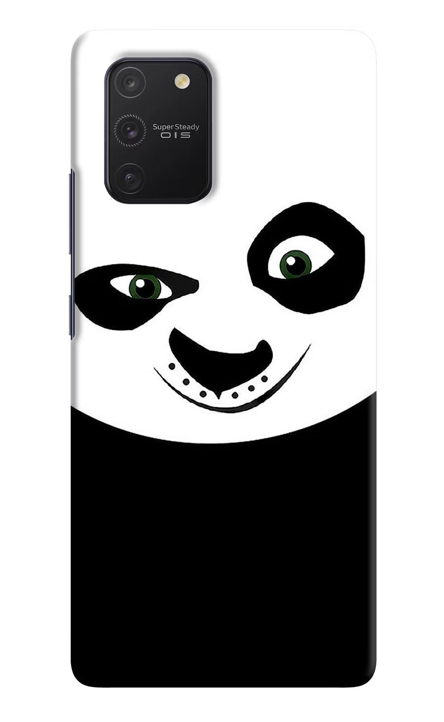 Panda Samsung S10 Lite Back Cover, Hard case