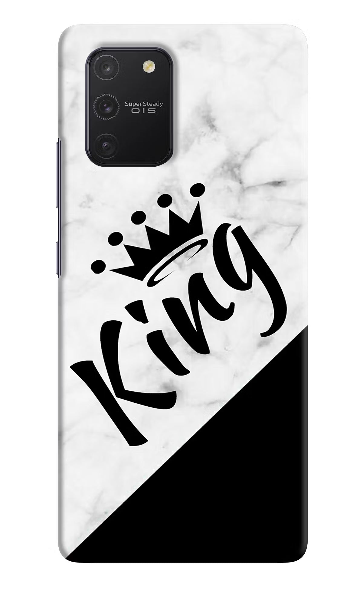 King Samsung S10 Lite Hard Case Back Cover by Casekaro