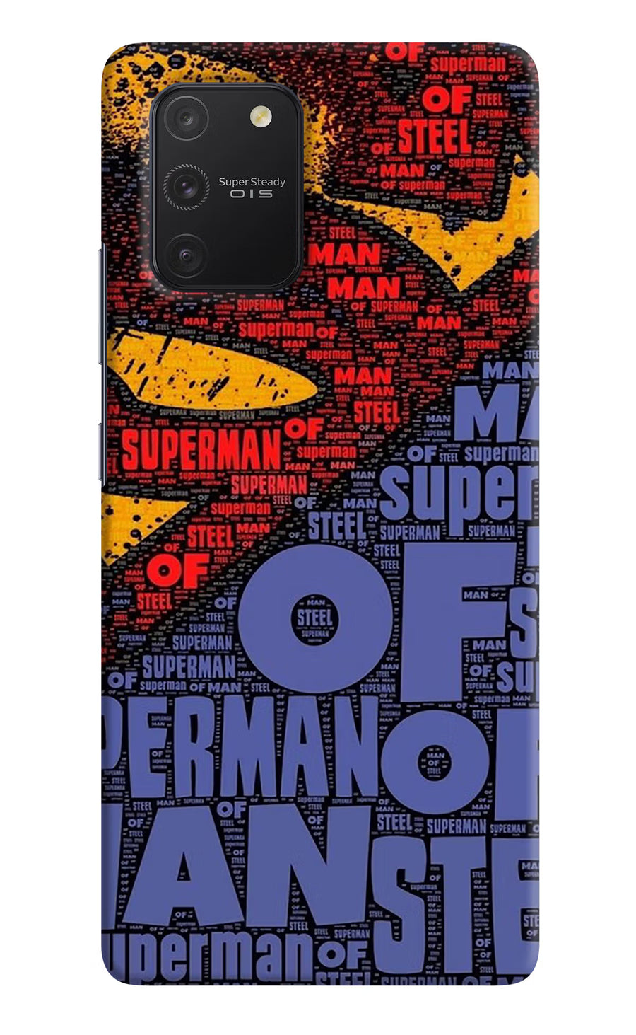 Superman Samsung S10 Lite Back Cover, Hard case