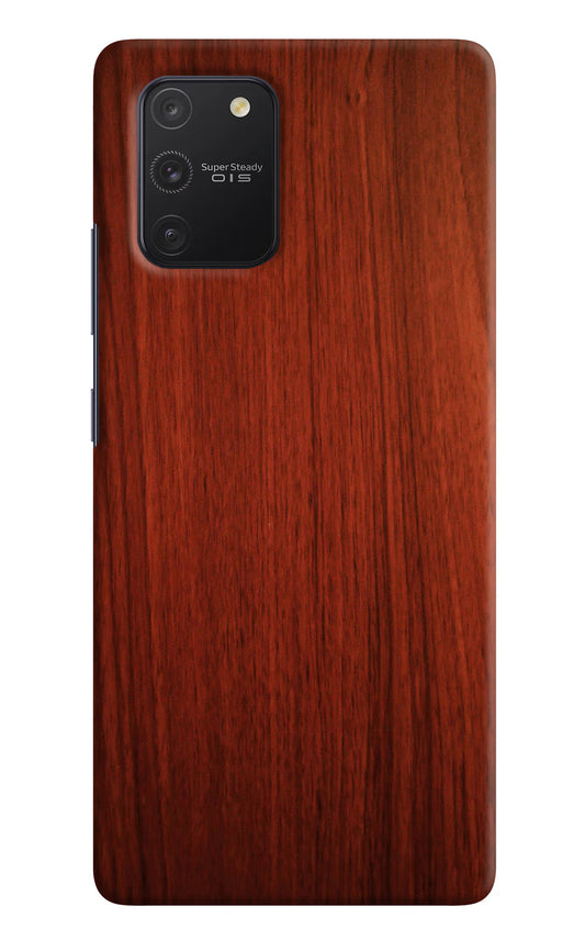 Wooden Plain Pattern Samsung S10 Lite Hard Case Back Cover by Casekaro