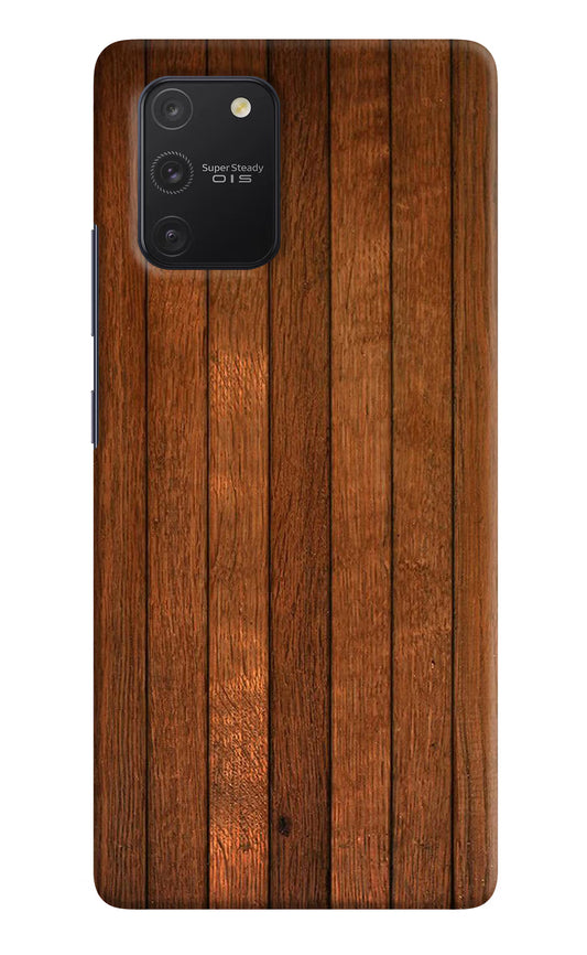Wooden Artwork Bands Samsung S10 Lite Hard Case Back Cover by Casekaro
