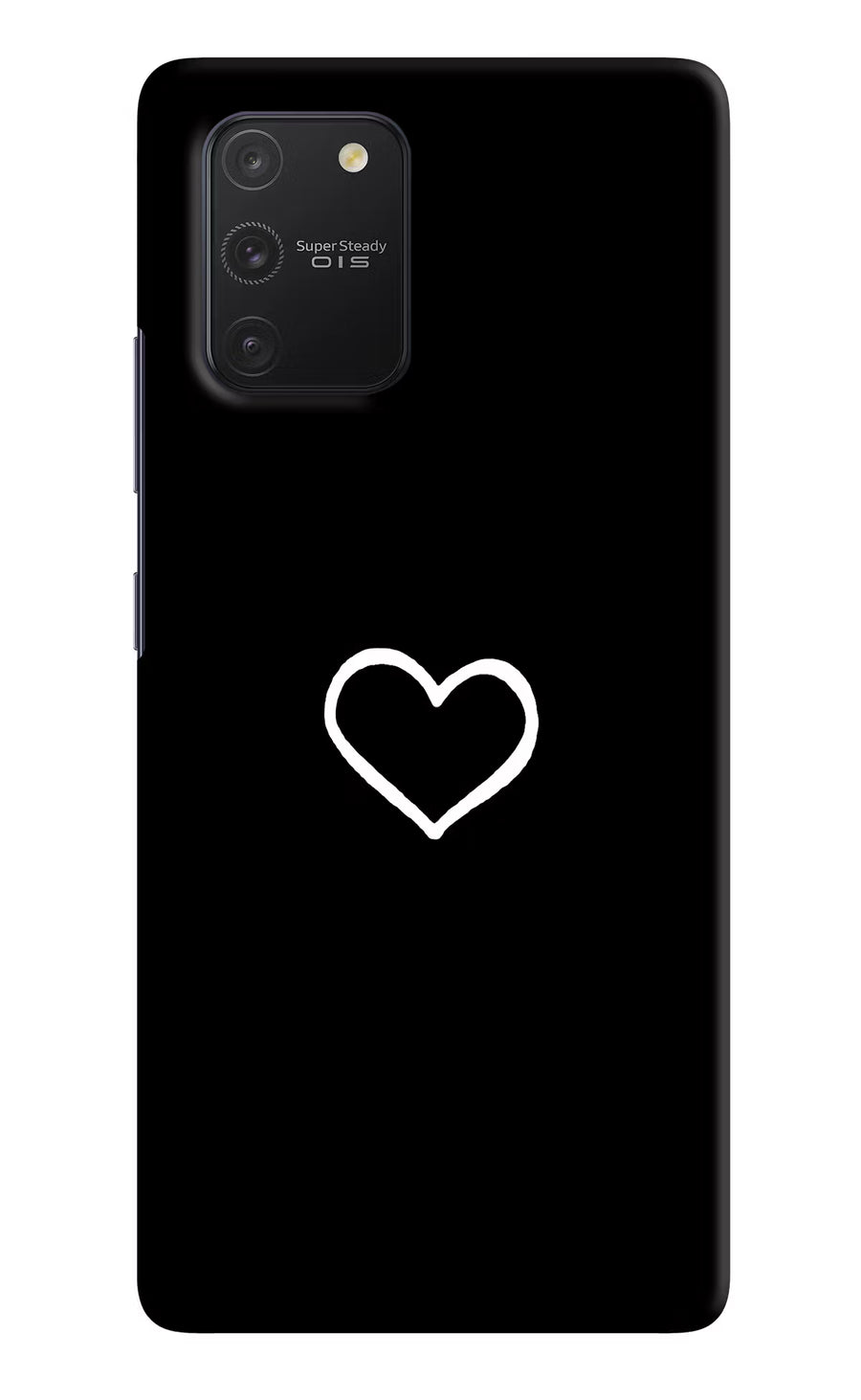 Heart Samsung S10 Lite Back Cover, Hard case