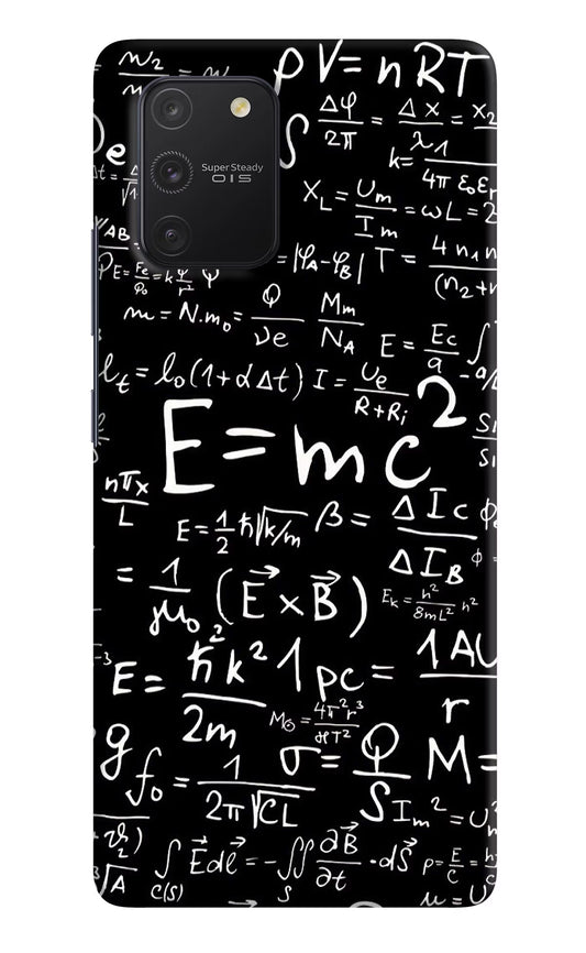 Physics Formula Samsung S10 Lite Hard Case Back Cover by Casekaro