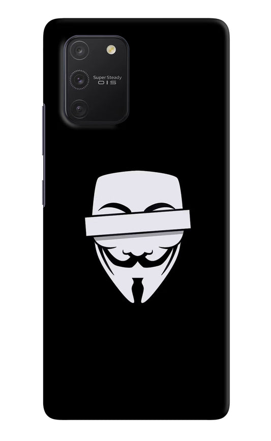 Anonymous Face Samsung S10 Lite Hard Case Back Cover by Casekaro