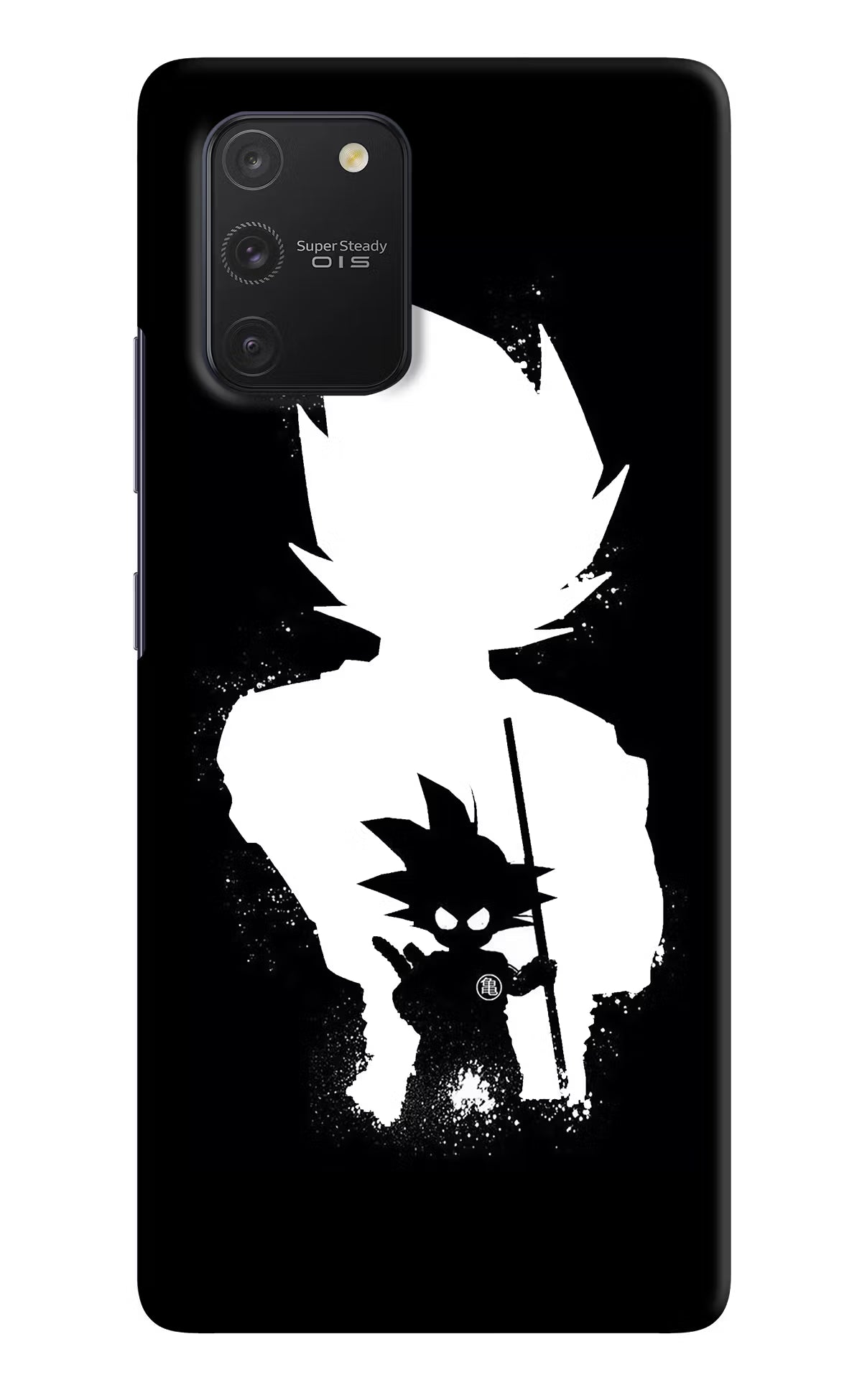 Goku Shadow Samsung S10 Lite Hard Case Back Cover by Casekaro