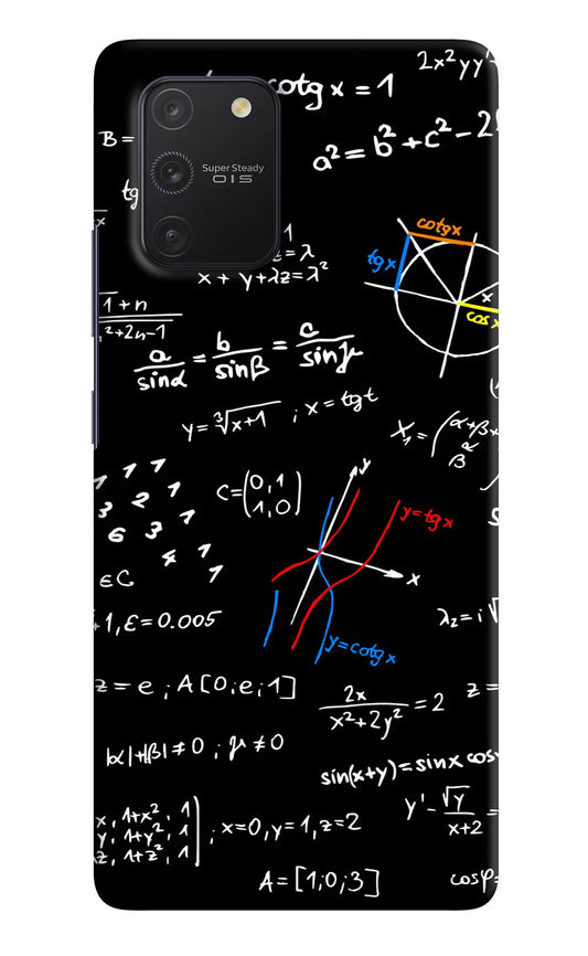 Mathematics Formula Samsung S10 Lite Hard Case Back Cover by Casekaro