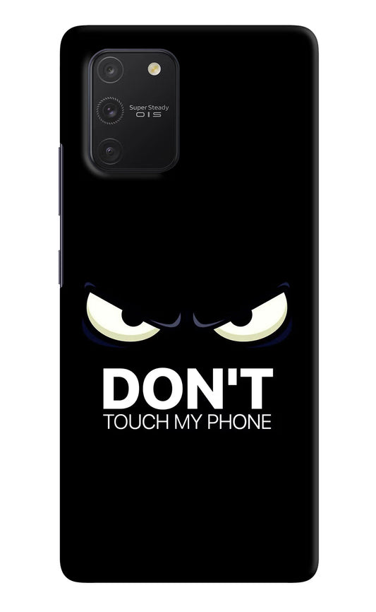 Don'T Touch My Phone Samsung S10 Lite Hard Case Back Cover by Casekaro