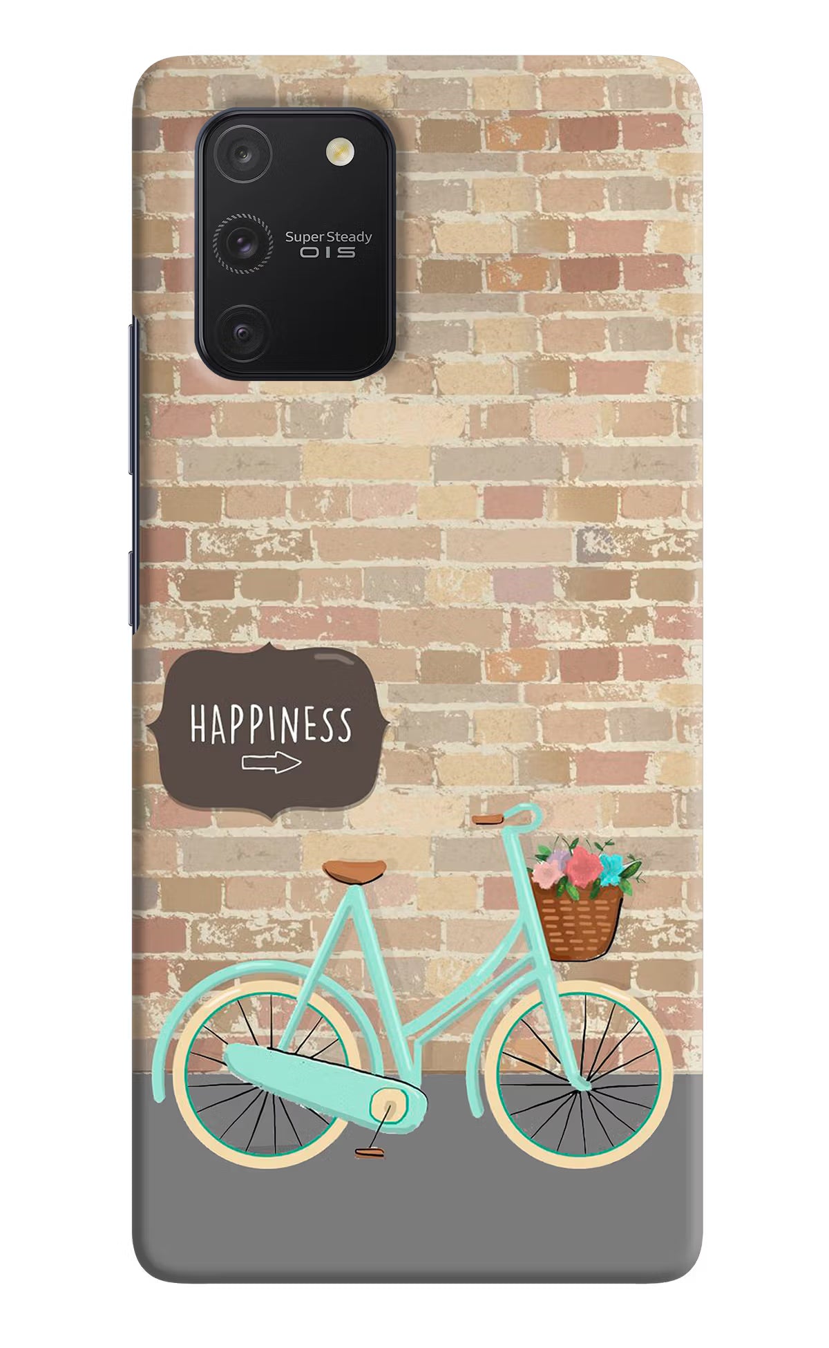 Happiness Artwork Samsung S10 Lite Hard Case Back Cover by Casekaro