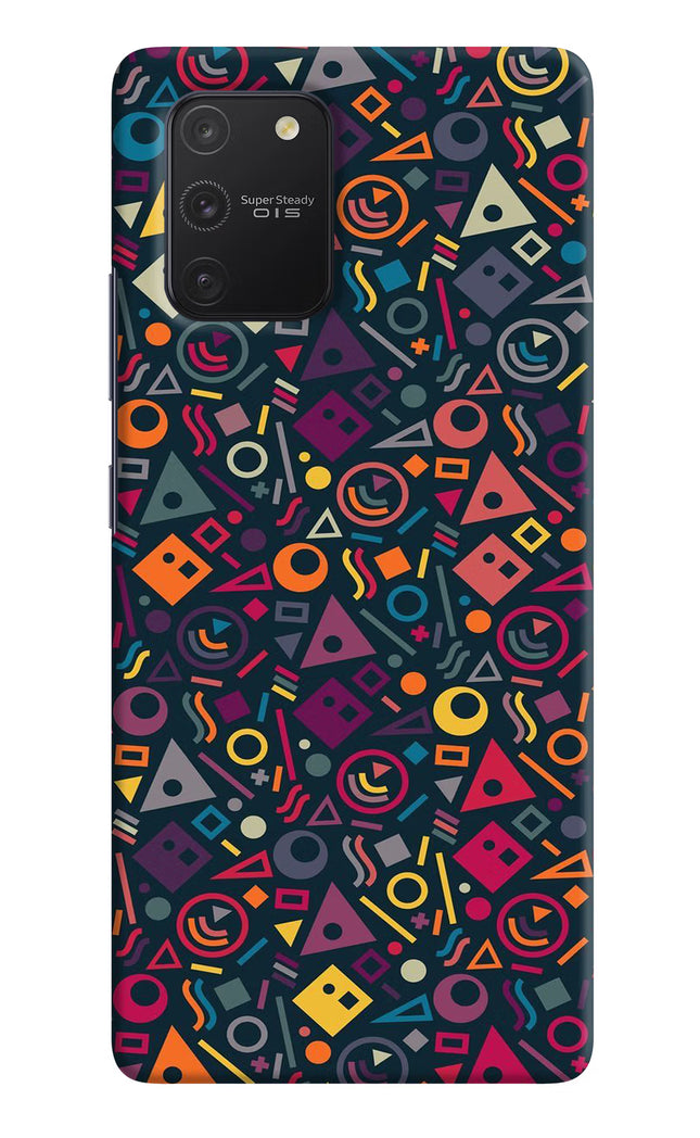 Geometric Abstract Samsung S10 Lite Hard Case Back Cover by Casekaro