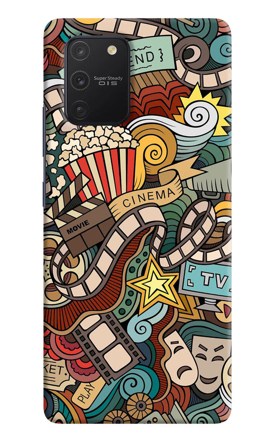Cinema Abstract Samsung S10 Lite Hard Case Back Cover by Casekaro