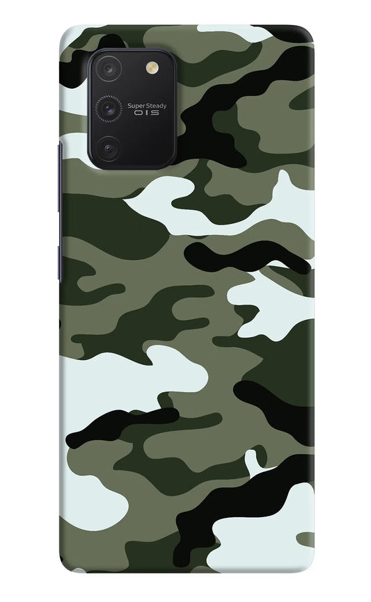 Camouflage Samsung S10 Lite Hard Case Back Cover by Casekaro