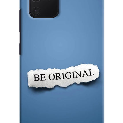 Be Original Samsung S10 Lite Hard Case Back Cover by Casekaro