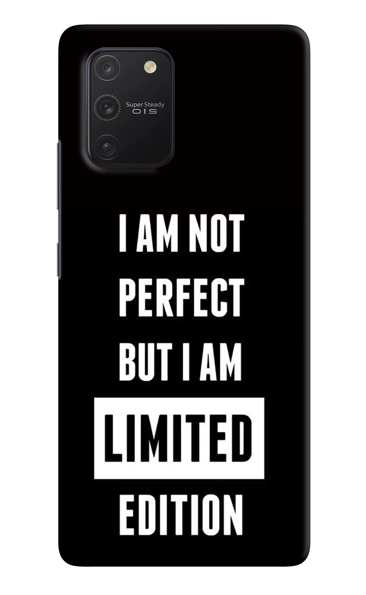 I Am Not Perfect But I Am Limited Edition Samsung S10 Lite Hard Case Back Cover by Casekaro