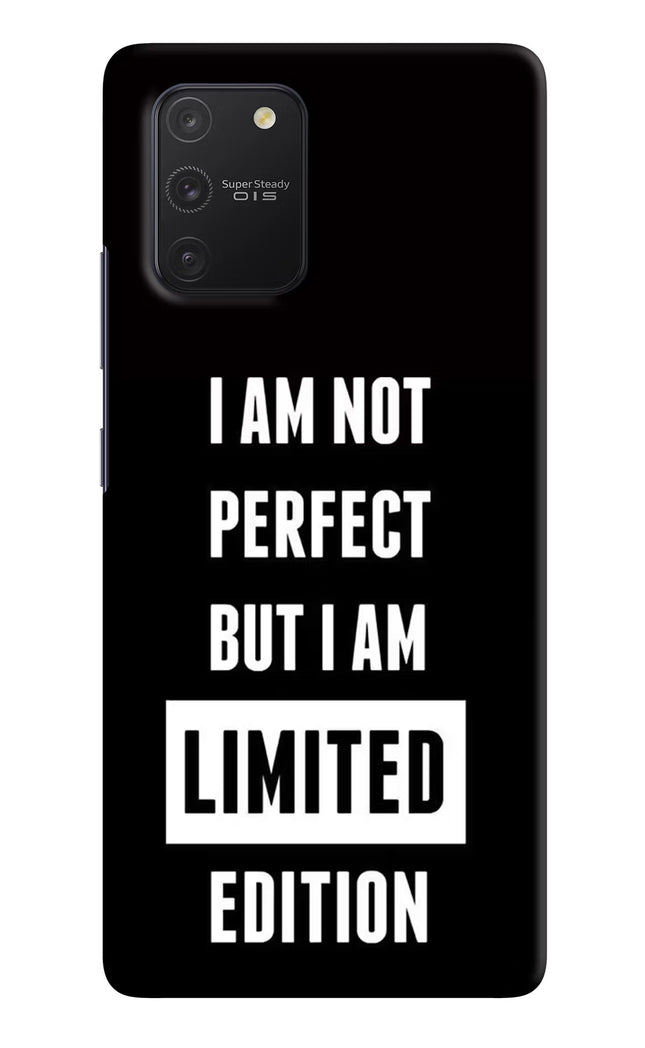 I Am Not Perfect But I Am Limited Edition Samsung S10 Lite Hard Case Back Cover by Casekaro