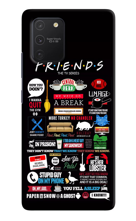 FRIENDS Samsung S10 Lite Hard Case Back Cover by Casekaro