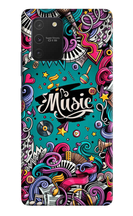 Music Graffiti Samsung S10 Lite Hard Case Back Cover by Casekaro