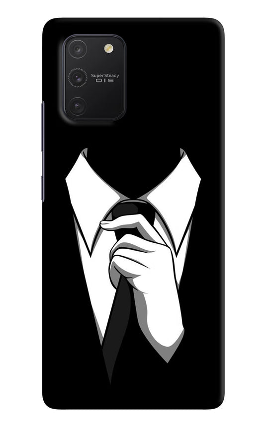 Black Tie Samsung S10 Lite Hard Case Back Cover by Casekaro