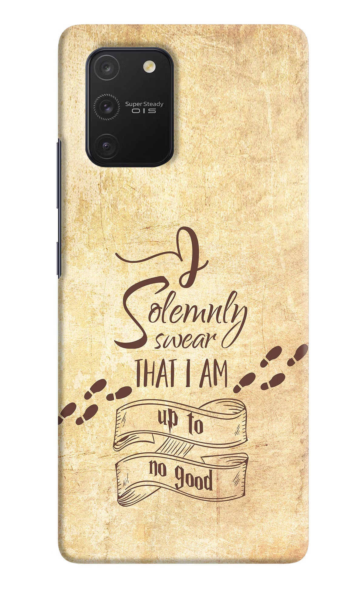I Solemnly swear that i up to no good Samsung S10 Lite Hard Case Back Cover by Casekaro
