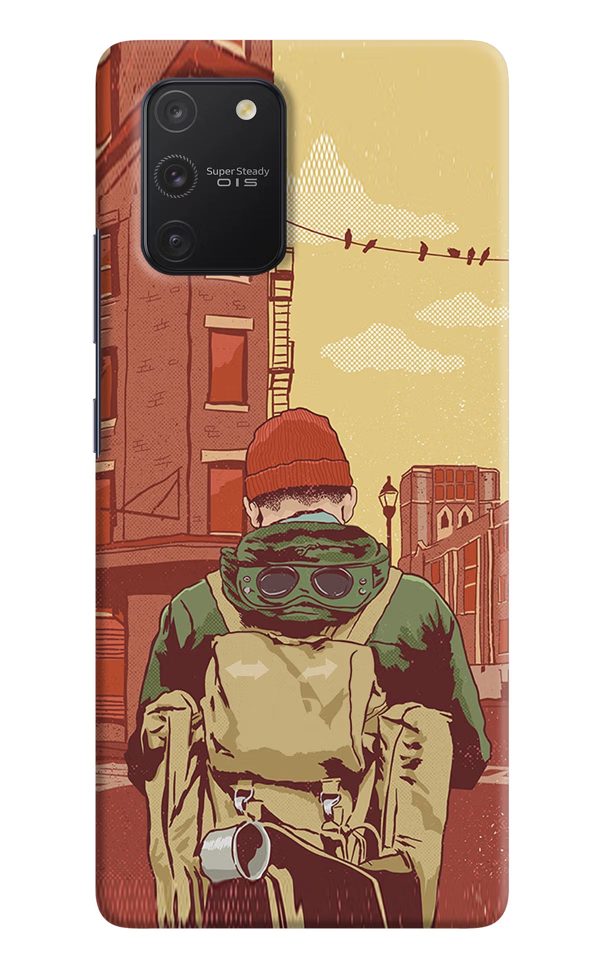 Adventurous Samsung S10 Lite Hard Case Back Cover by Casekaro