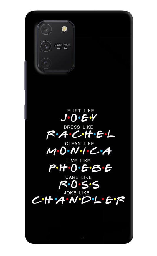 FRIENDS Character Samsung S10 Lite Hard Case Back Cover by Casekaro