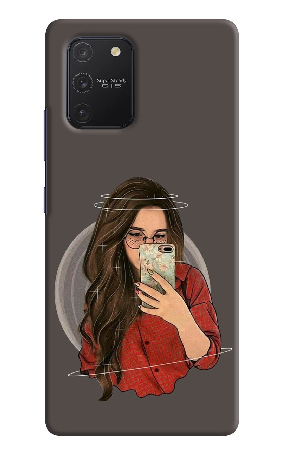 Selfie Queen Samsung S10 Lite Hard Case Back Cover by Casekaro