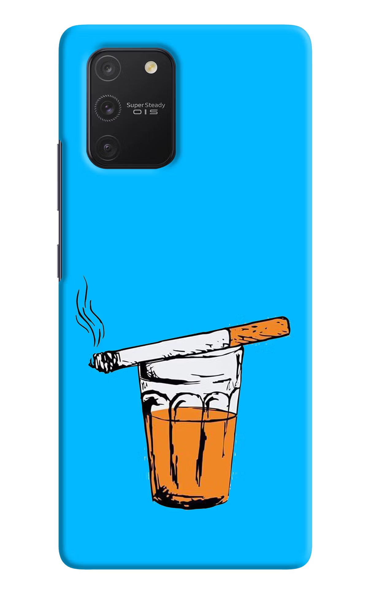 Chai Sutta Samsung S10 Lite Hard Case Back Cover by Casekaro