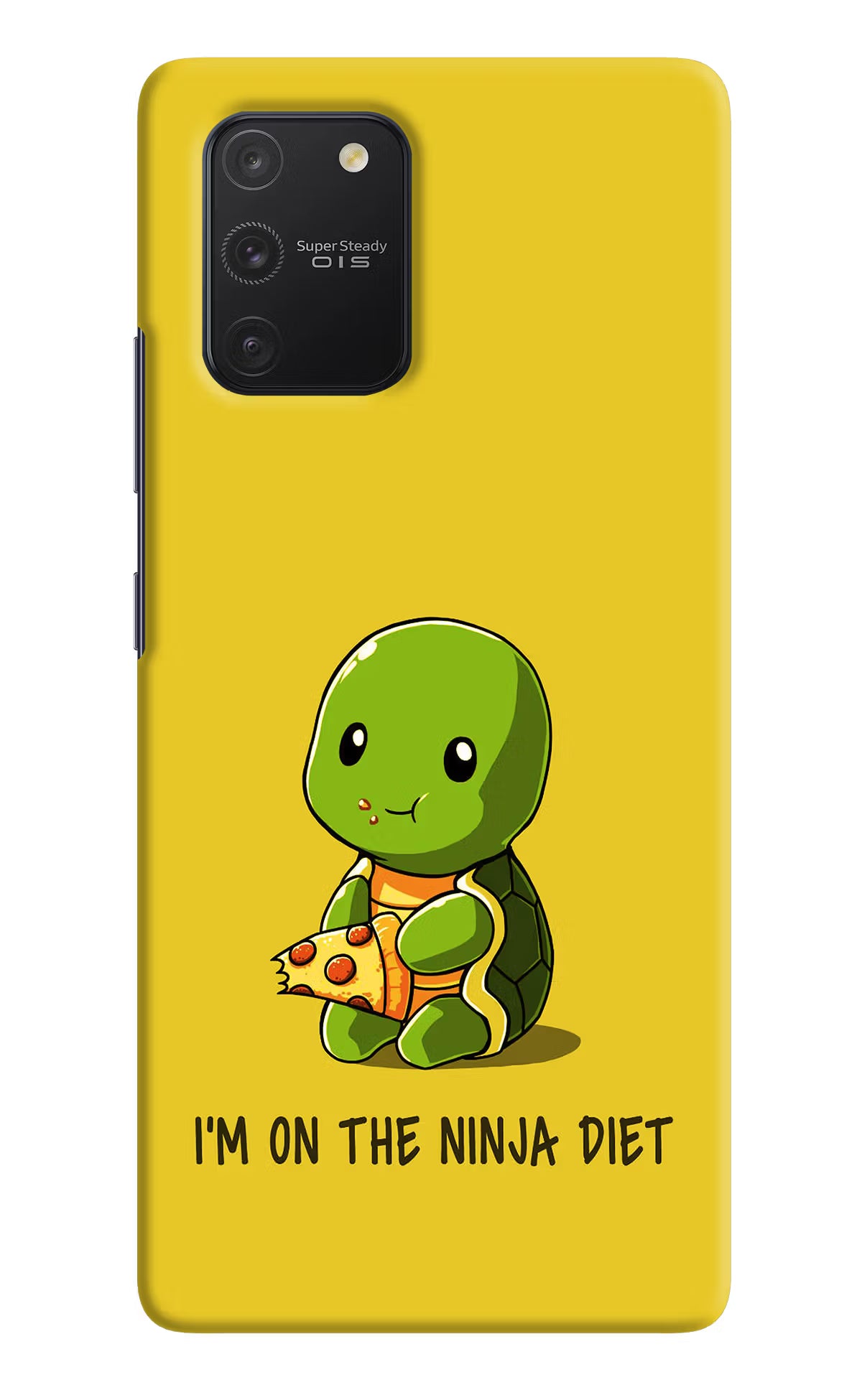 I'm on Ninja Diet Samsung S10 Lite Hard Case Back Cover by Casekaro