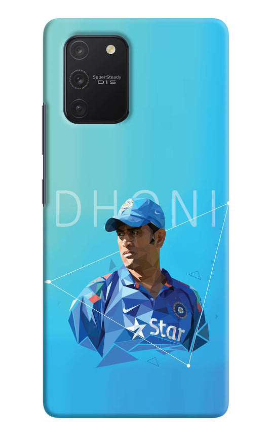 Dhoni Artwork Samsung S10 Lite Hard Case Back Cover by Casekaro