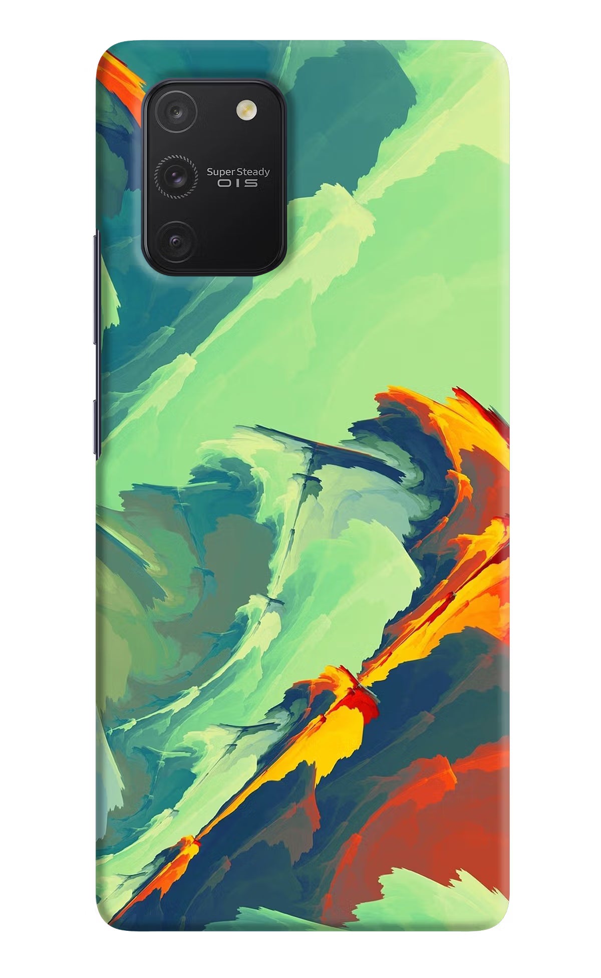 Paint Art Samsung S10 Lite Hard Case Back Cover by Casekaro