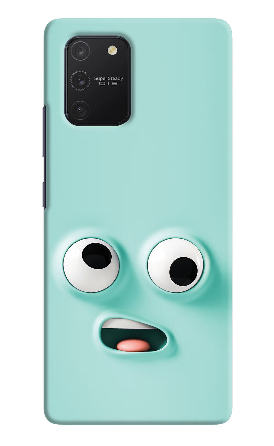 Funny Cartoon Samsung S10 Lite Back Cover, Hard case