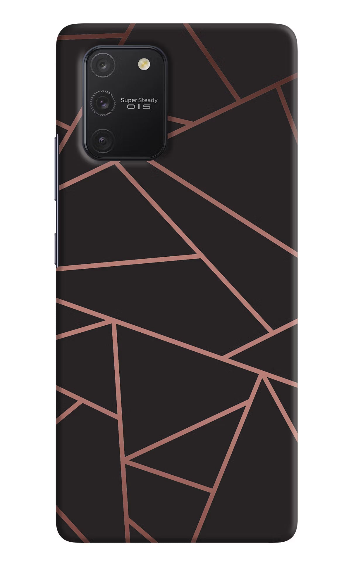 Geometric Pattern Samsung S10 Lite Hard Case Back Cover by Casekaro