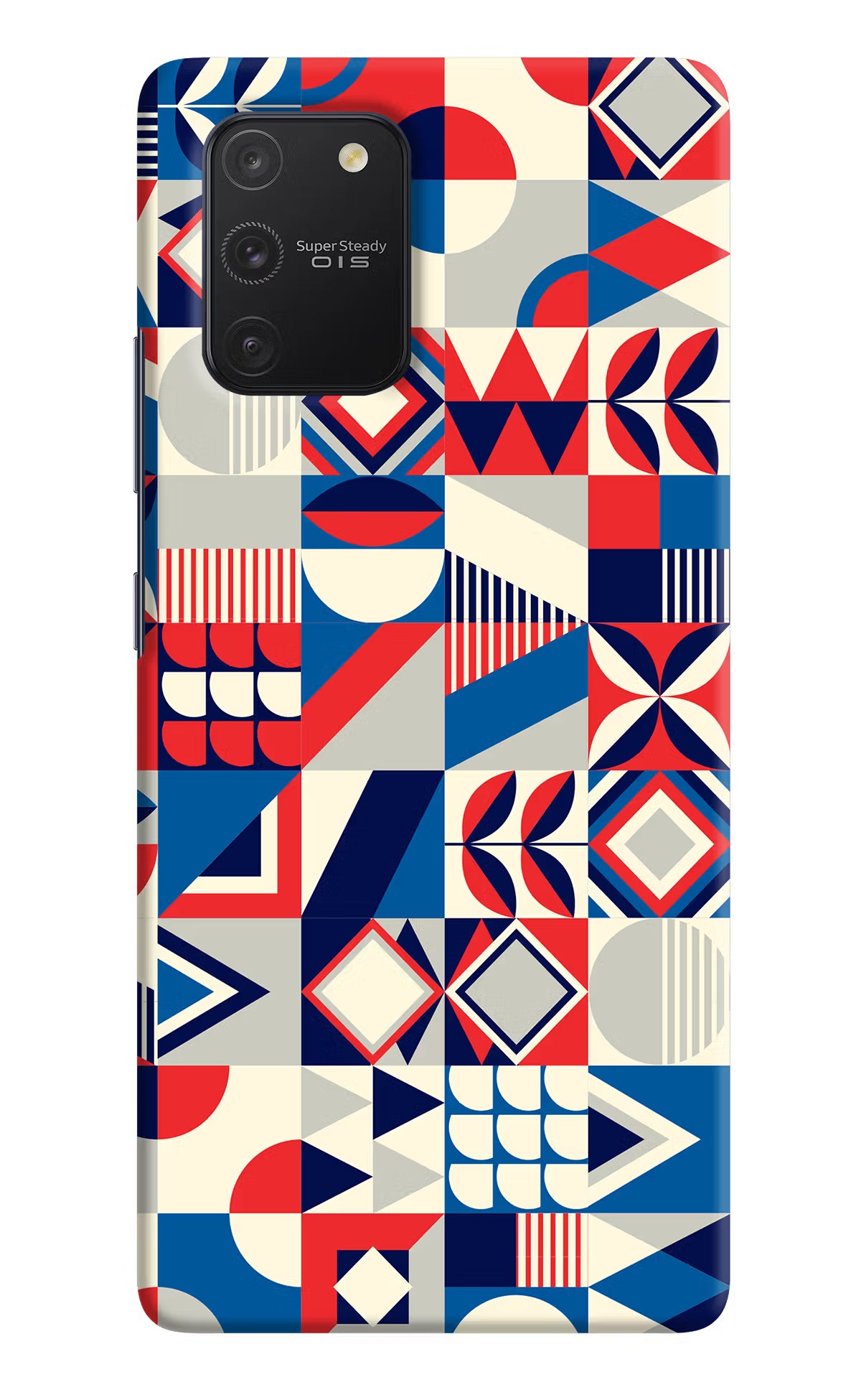 Colorful Pattern Samsung S10 Lite Hard Case Back Cover by Casekaro