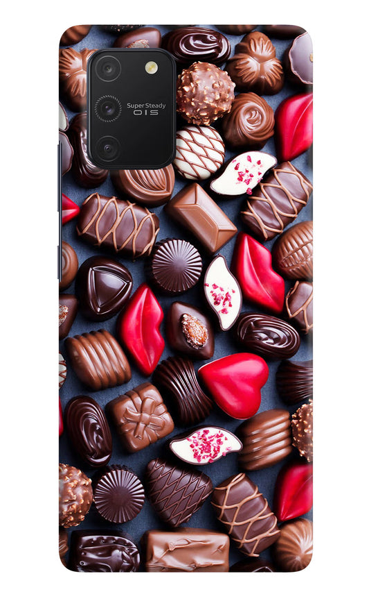Chocolates Samsung S10 Lite Hard Case Back Cover by Casekaro
