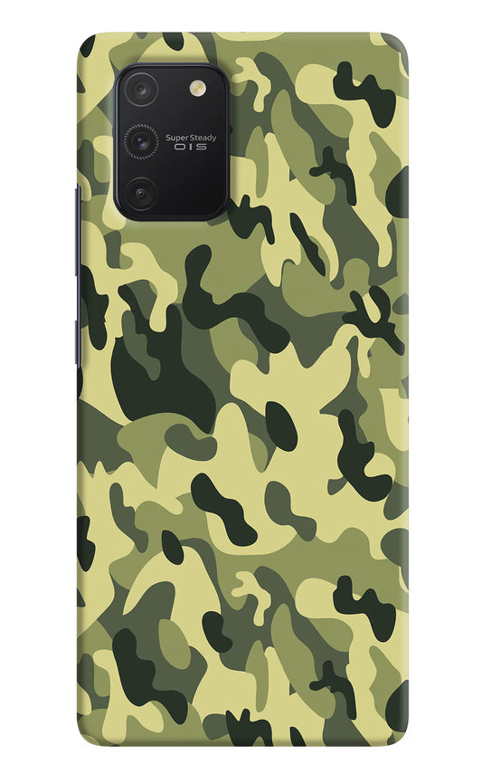 Camouflage Samsung S10 Lite Hard Case Back Cover by Casekaro