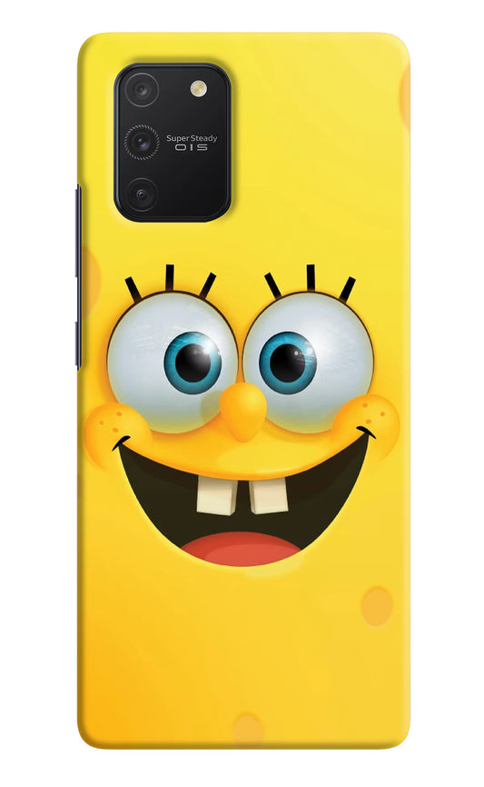 Sponge 1 Samsung S10 Lite Hard Case Back Cover by Casekaro