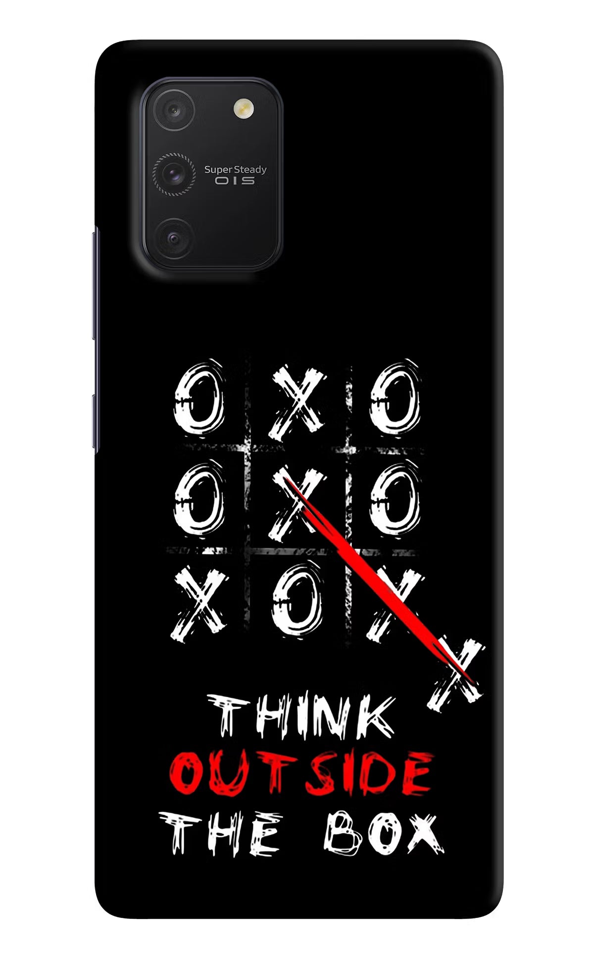 Think out of the BOX Samsung S10 Lite Hard Case Back Cover by Casekaro