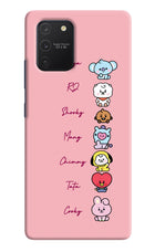 BTS names Samsung S10 Lite Hard Case Back Cover by Casekaro
