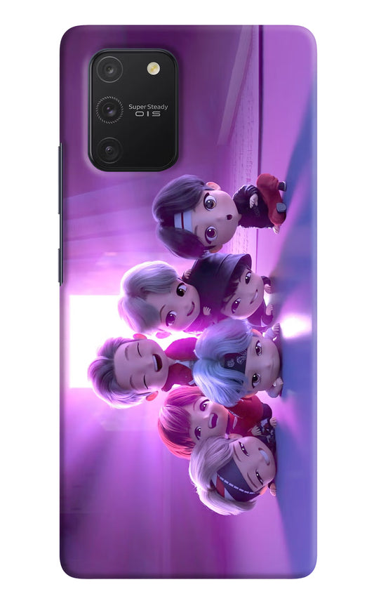 BTS Chibi Samsung S10 Lite Hard Case Back Cover by Casekaro