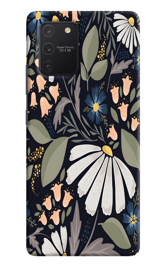 Flowers Art Samsung S10 Lite Hard Case Back Cover by Casekaro