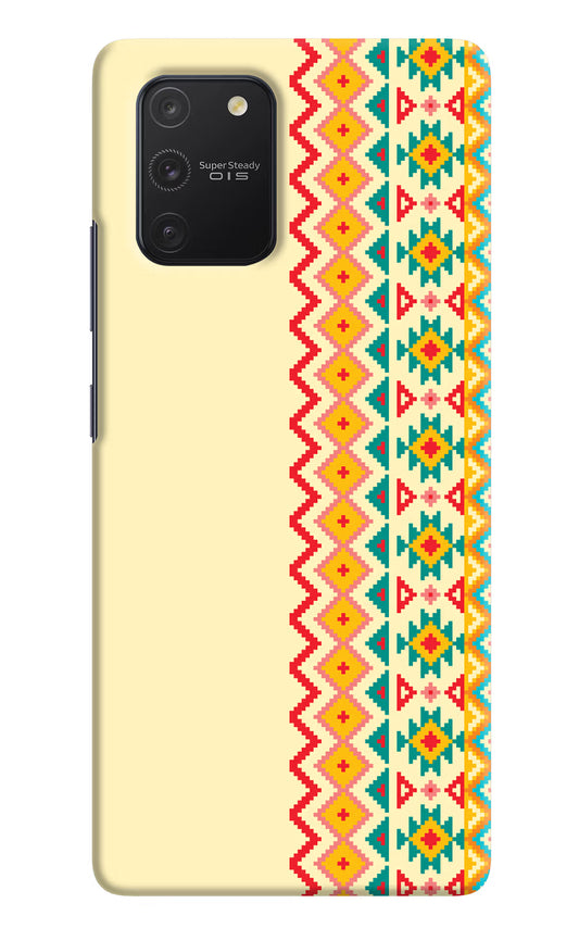Ethnic Seamless Samsung S10 Lite Hard Case Back Cover by Casekaro