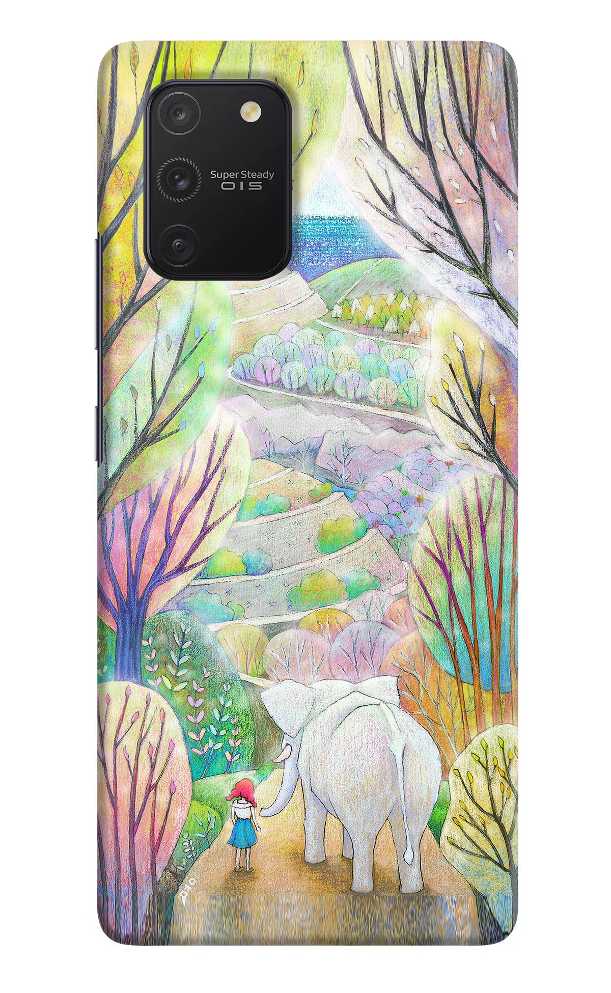 Nature Painting Samsung S10 Lite Hard Case Back Cover by Casekaro