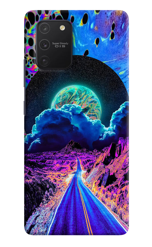 Psychedelic Painting Samsung S10 Lite Hard Case Back Cover by Casekaro