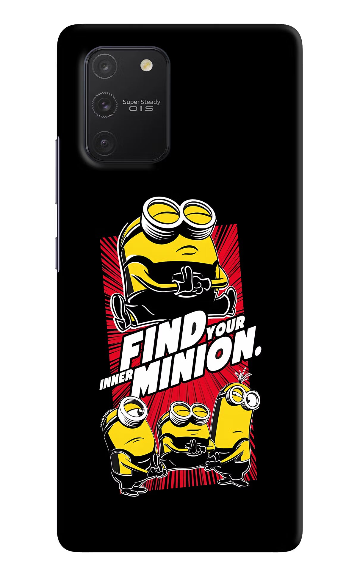 Find your inner Minion Samsung S10 Lite Hard Case Back Cover by Casekaro